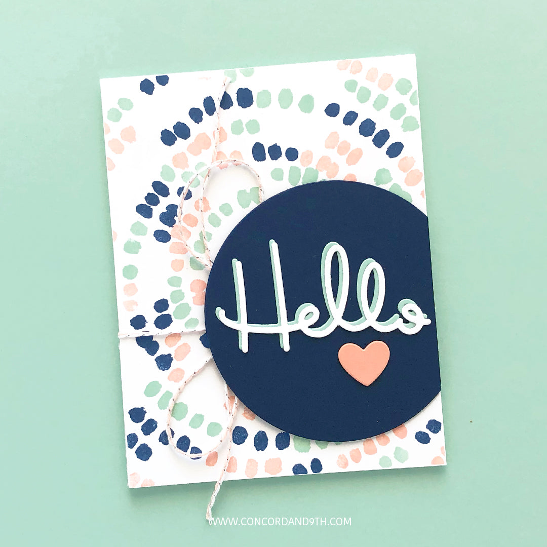 Painted Dots Turnabout™ Stamp