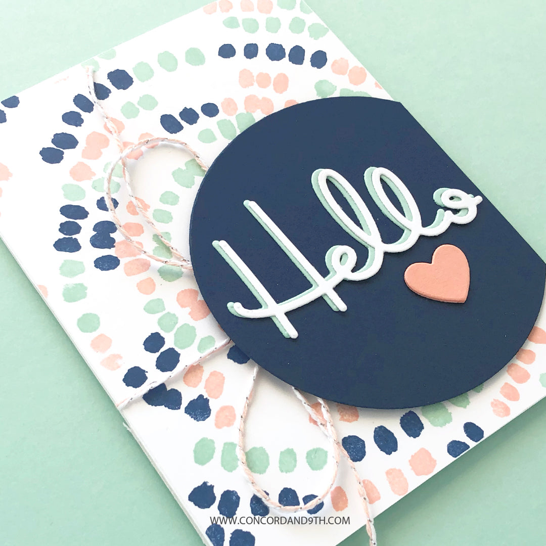 Painted Dots Turnabout™ Stamp