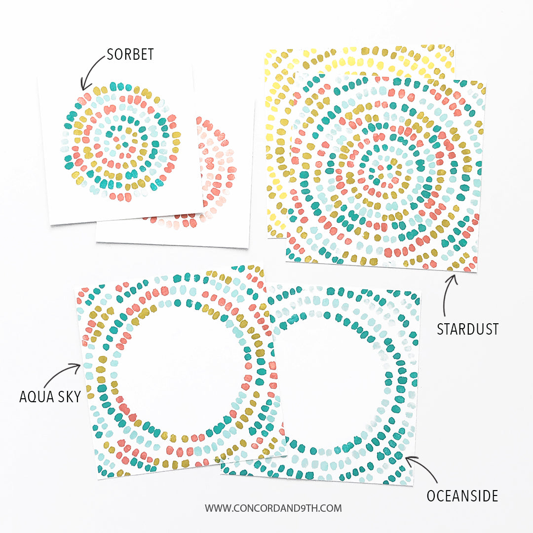 Painted Dots Turnabout™ Stamp