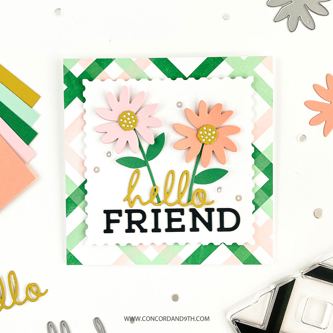 Picnic Plaid Turnabout™ Stamp