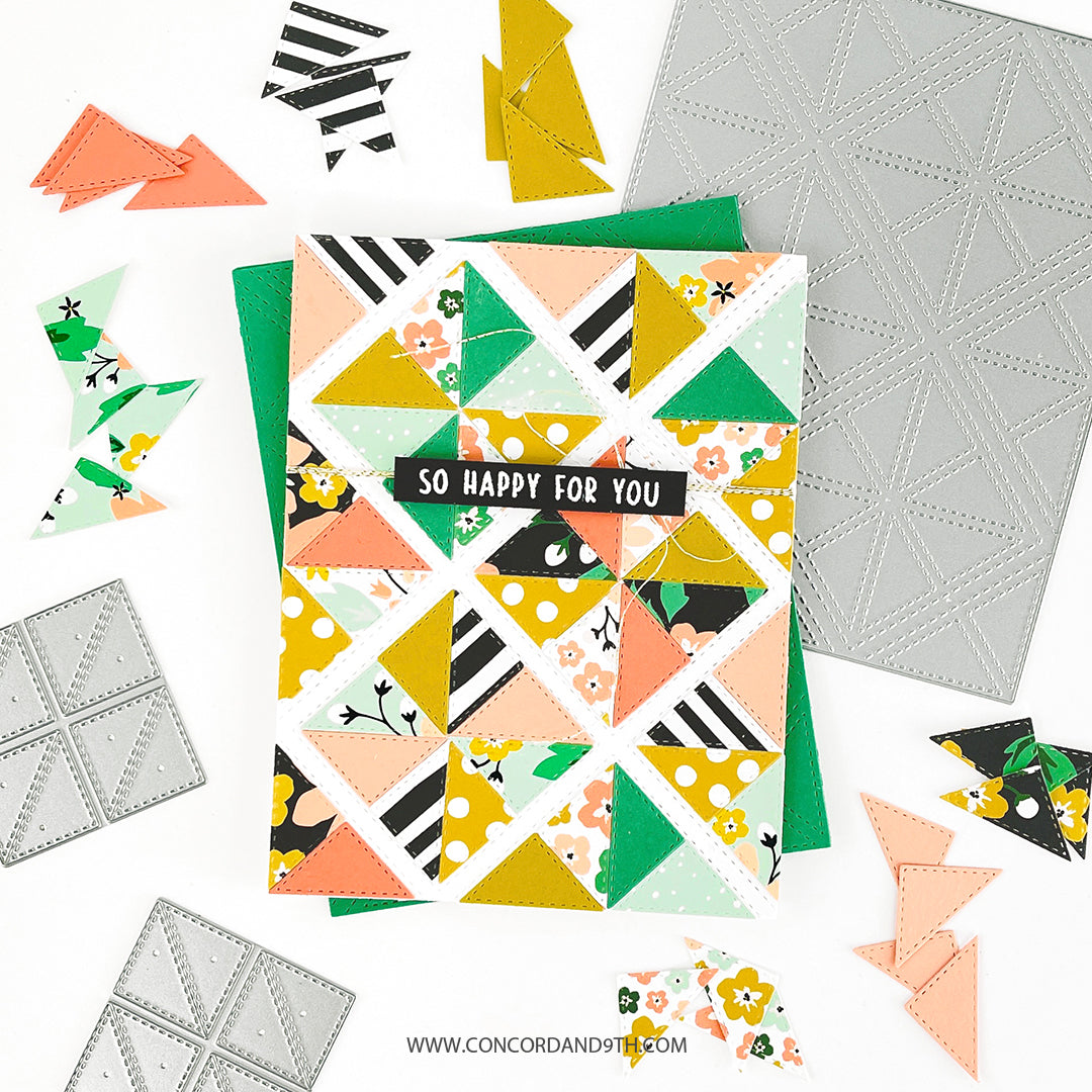 Pinwheel Quilt Top Dies