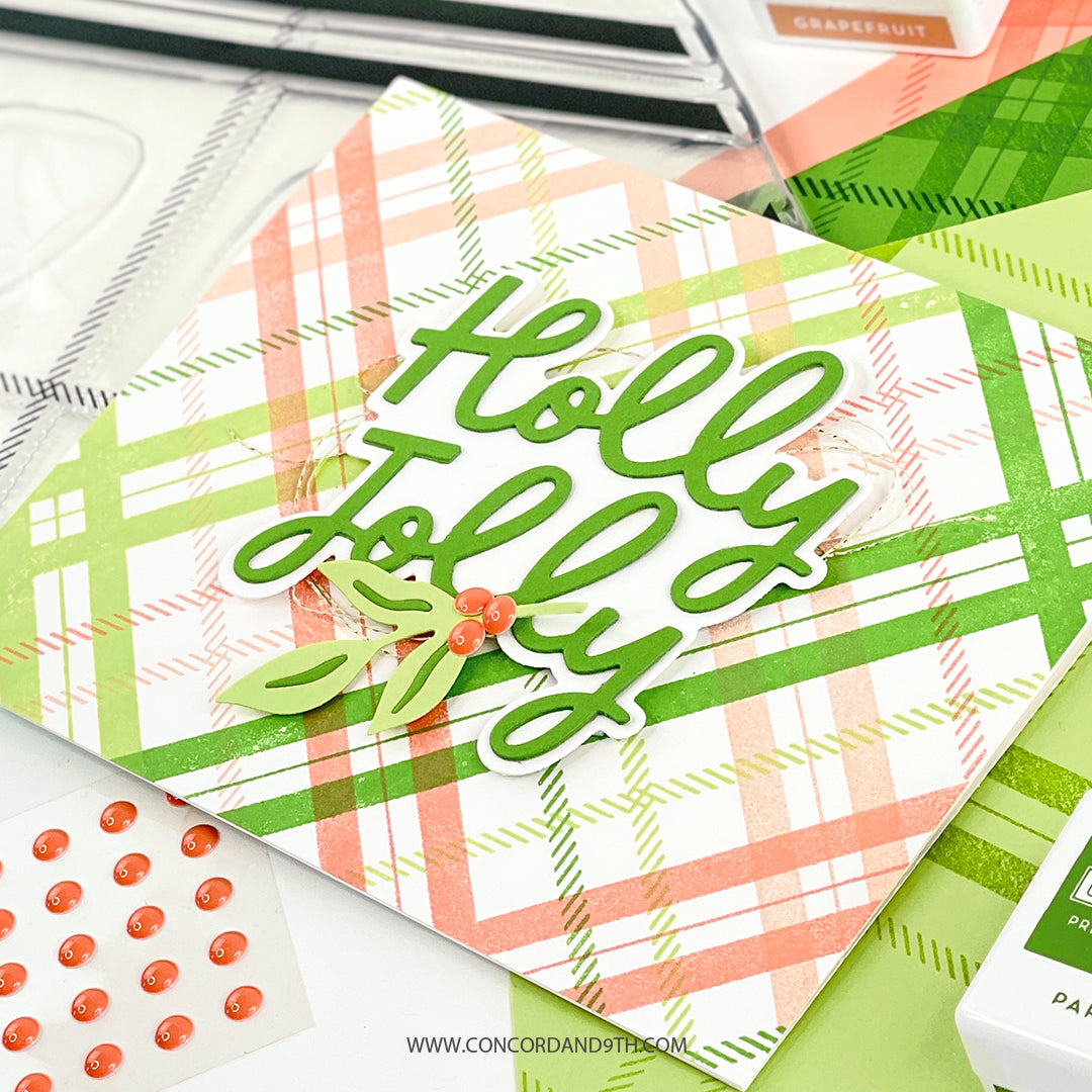 Plaid Turnabout™ Stamp