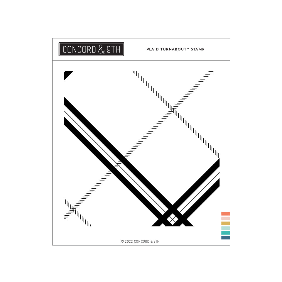 Plaid Turnabout™ Stamp