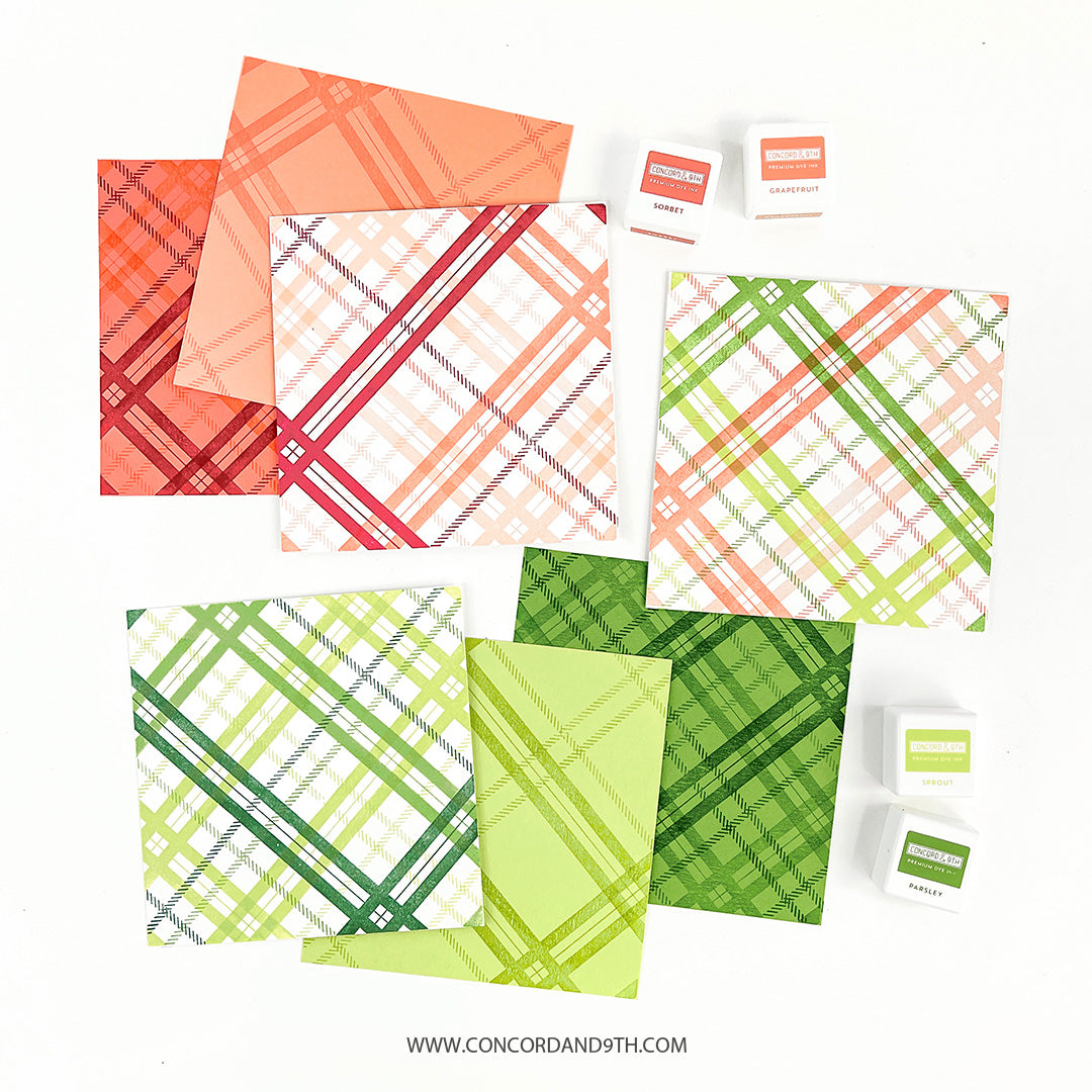 Plaid Turnabout™ Stamp