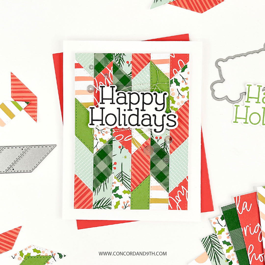 Festive Phrases Stamp Set