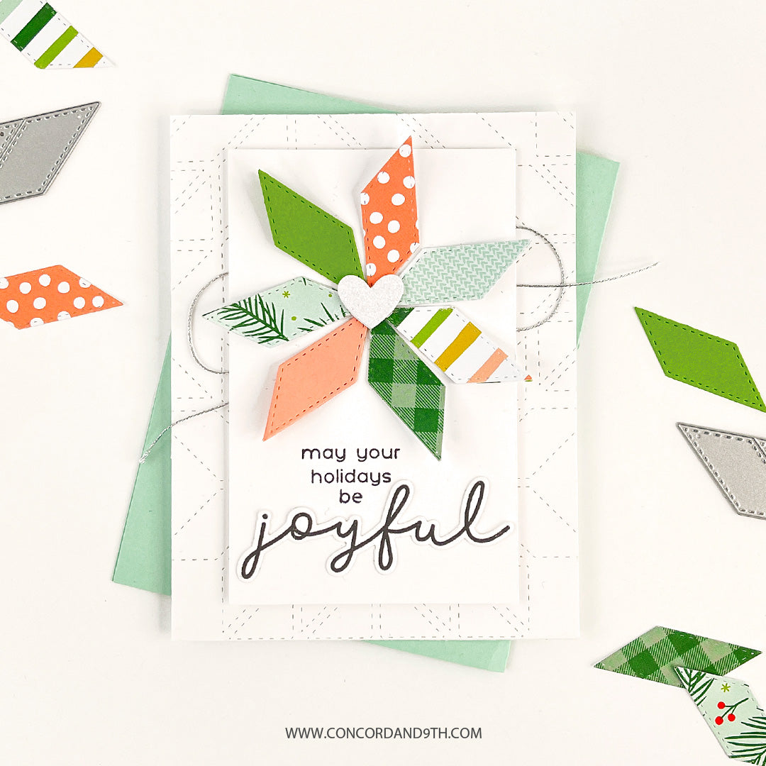 Festive Phrases Stamp Set