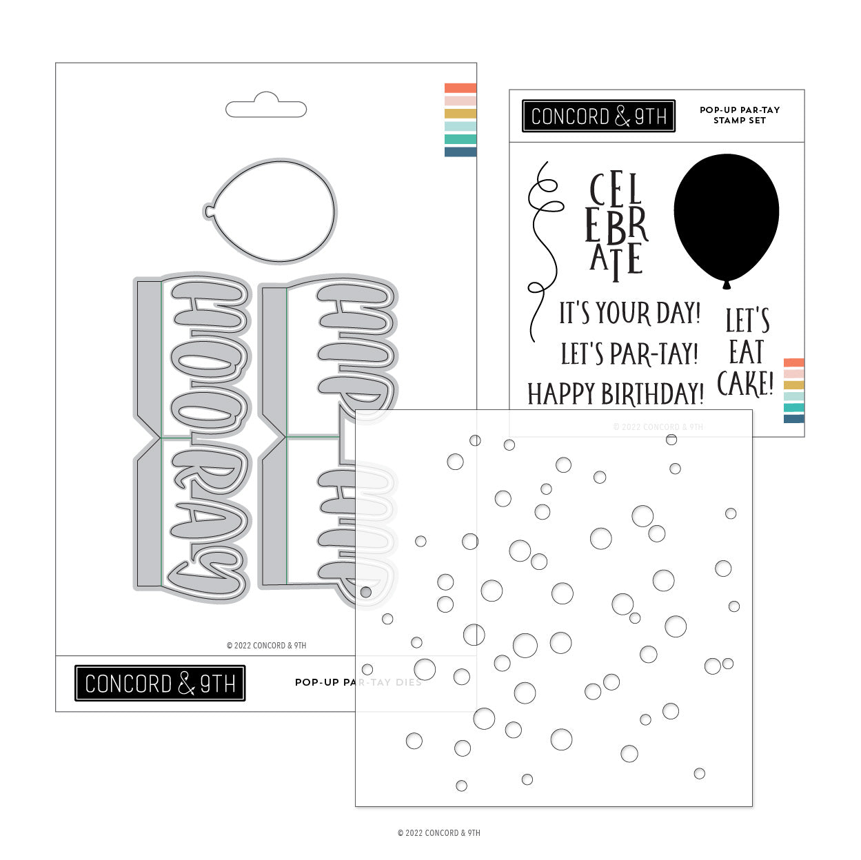 Paquete de fiesta emergente