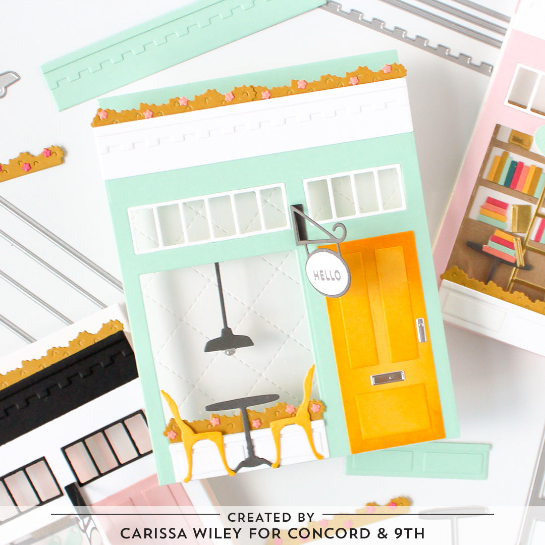 Troqueles de base para tienda emergente