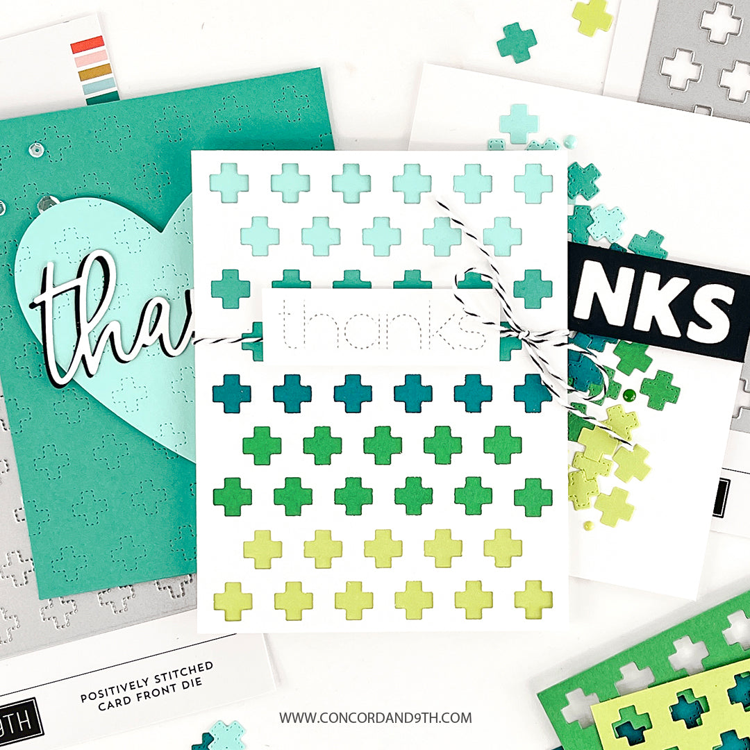 LAST CHANCE: Positively Cut Card Front Die