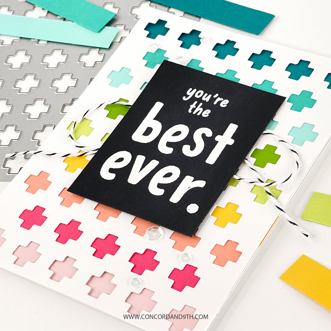 LAST CHANCE: Positively Cut Card Front Die