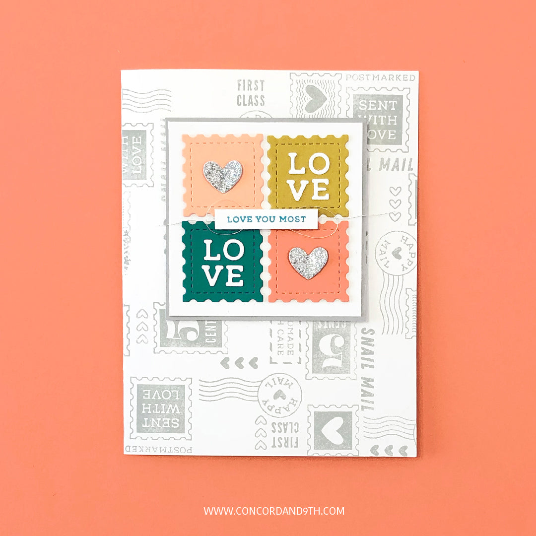 Juego de sellos Turnabout™ con matasellos