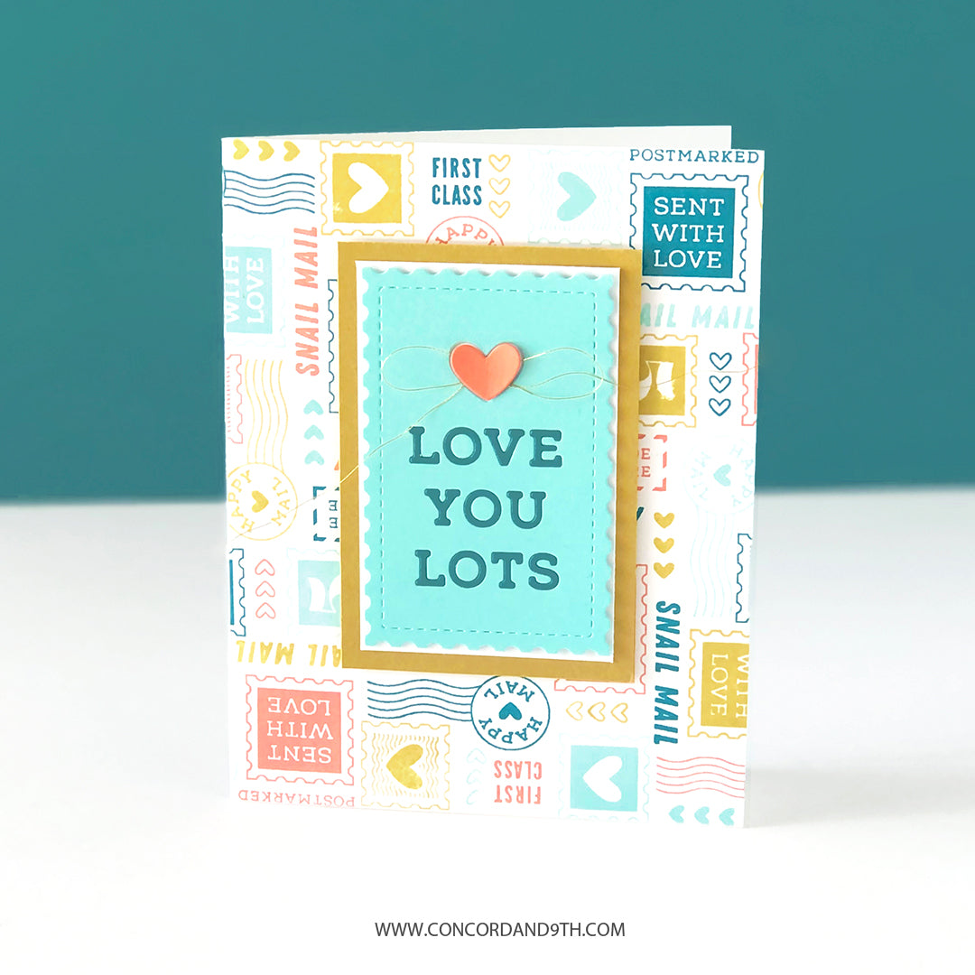 Juego de sellos Turnabout™ con matasellos