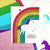 Rainbow Card Front Die