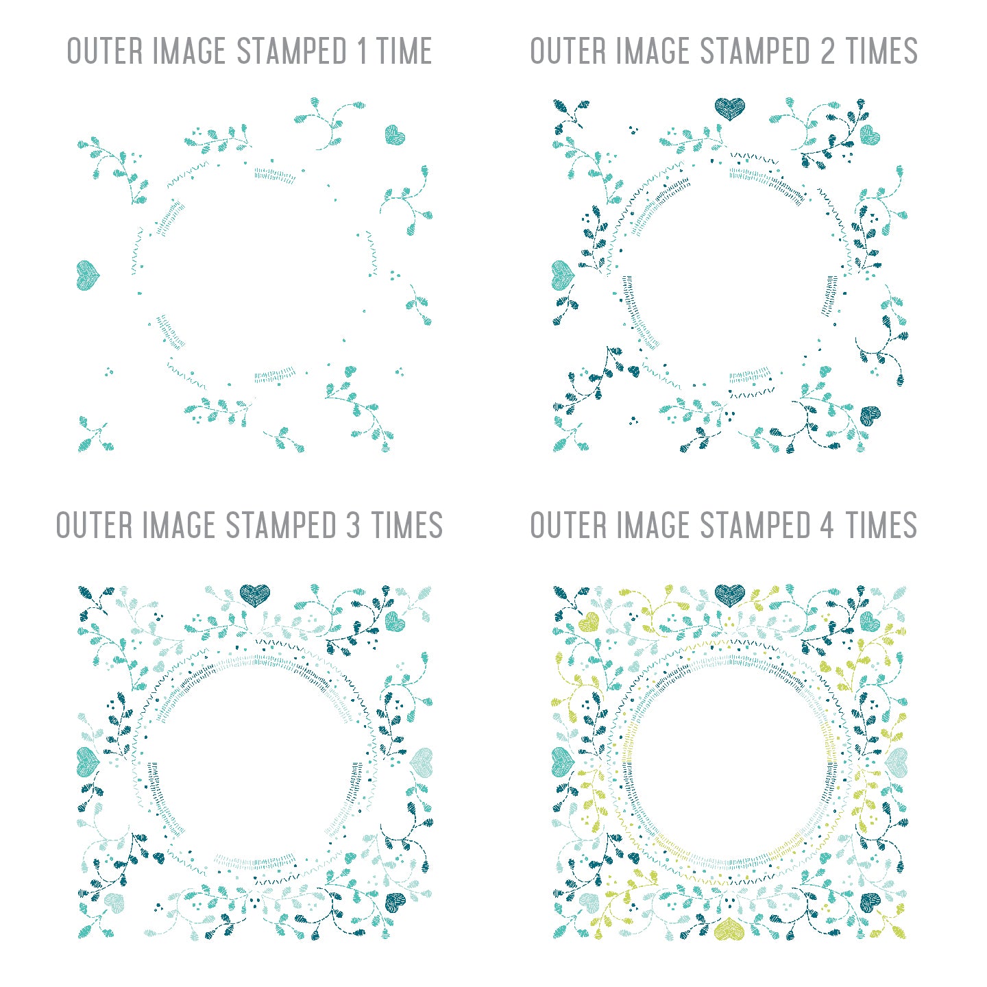 Stitched Turnabout™ Stamp Set