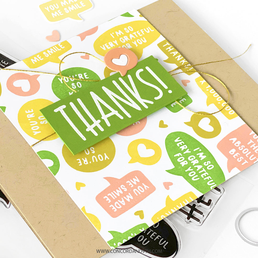 Say Thanks Turnabout™ Stamp Set
