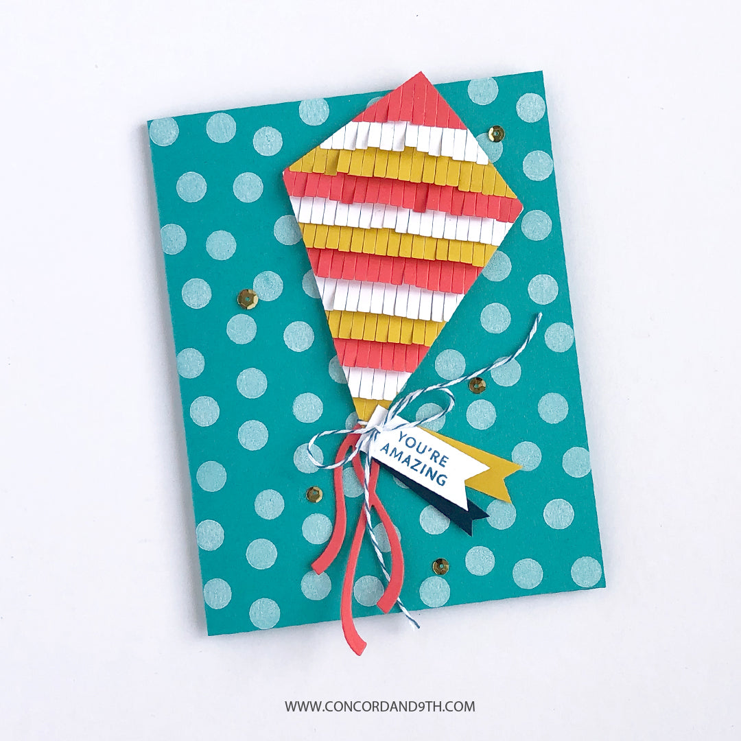 Scattered Dots Turnabout™ Stamp