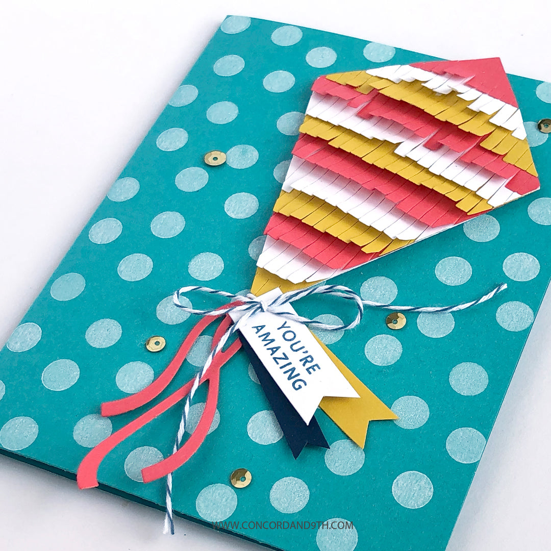 Scattered Dots Turnabout™ Stamp