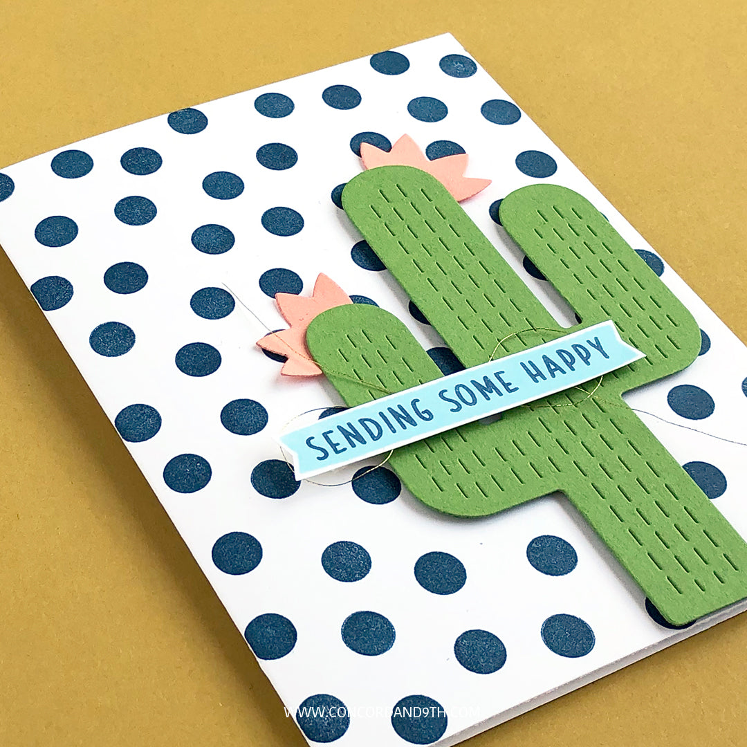 Scattered Dots Turnabout™ Stamp