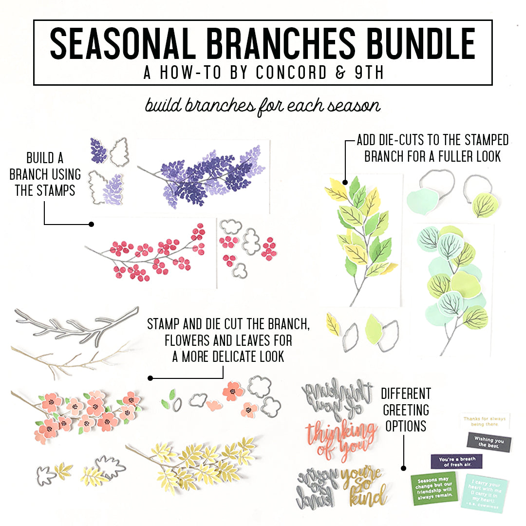 Seasonal Branches Stamp Set