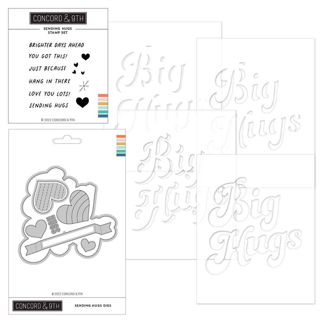 Paquete de envío de abrazos