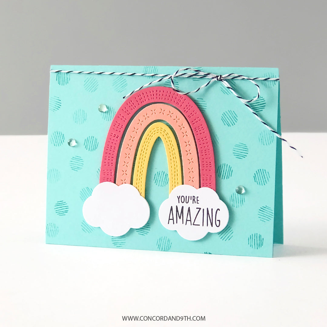 Sketched Dots Turnabout™ Stamp