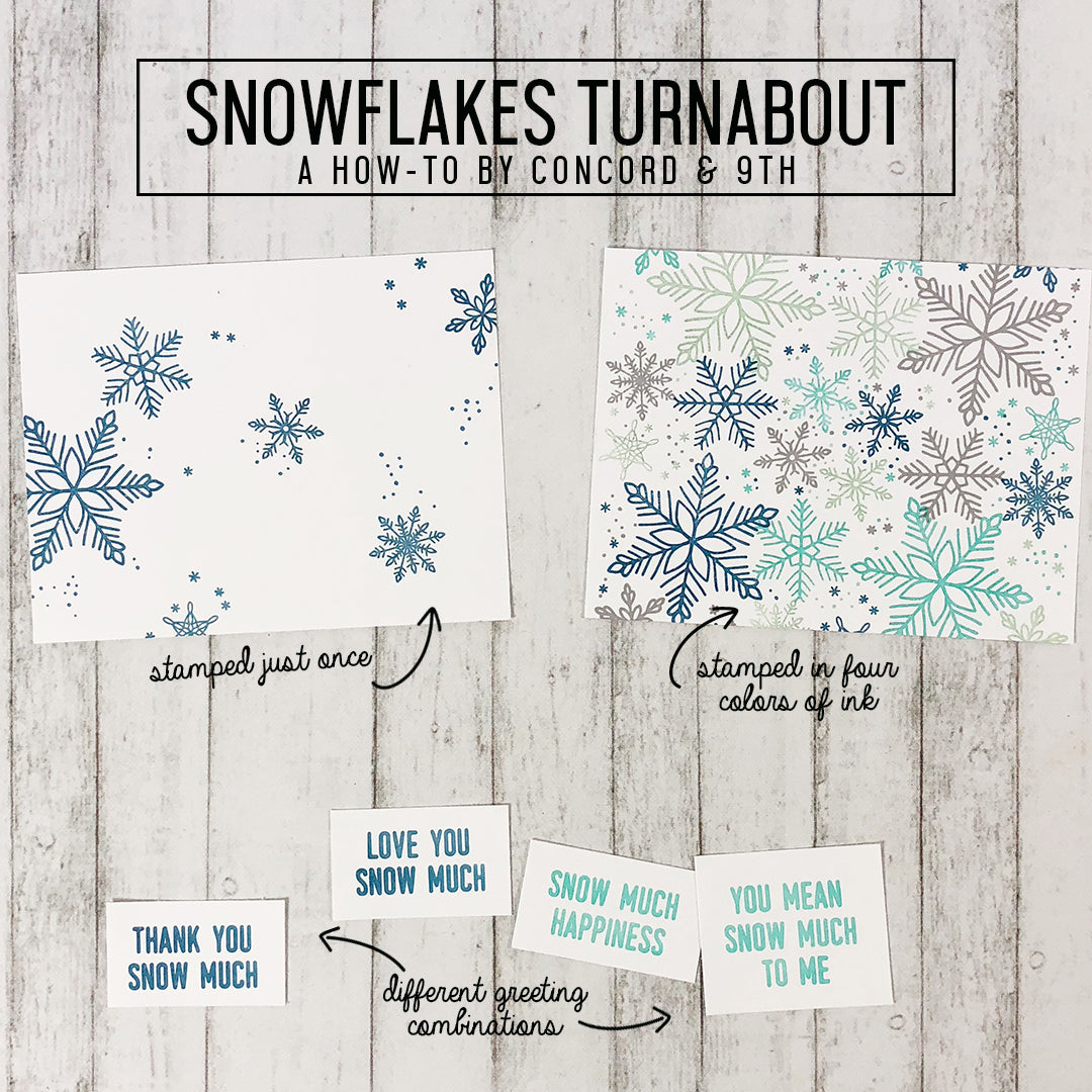 Snowflakes Turnabout™ Stamp Set