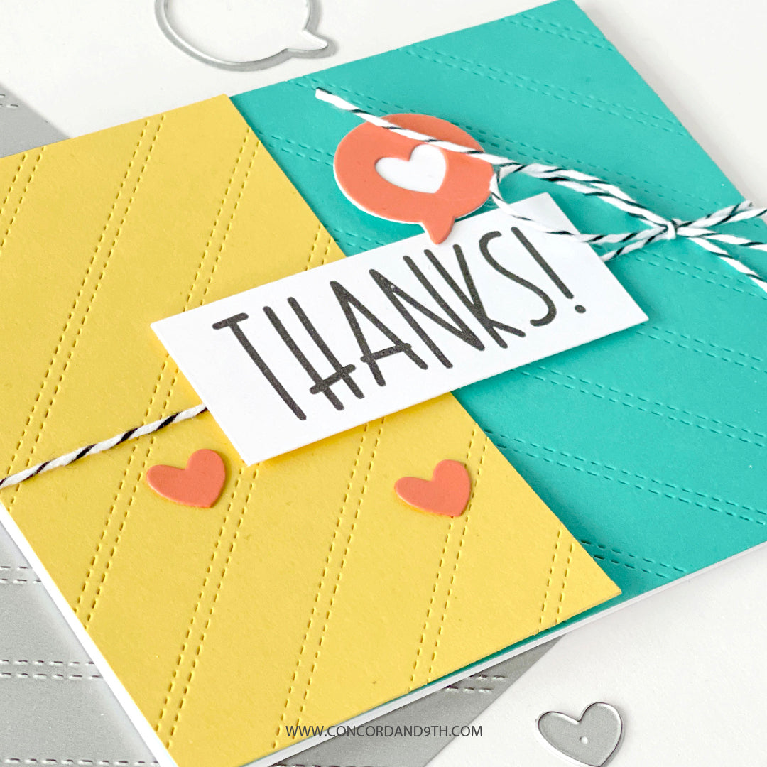 Say Thanks Turnabout™ Stamp Set