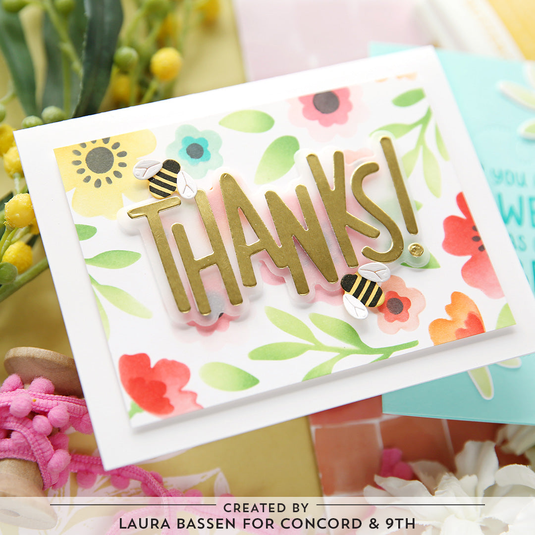 Sweet Bee Stencil Pack