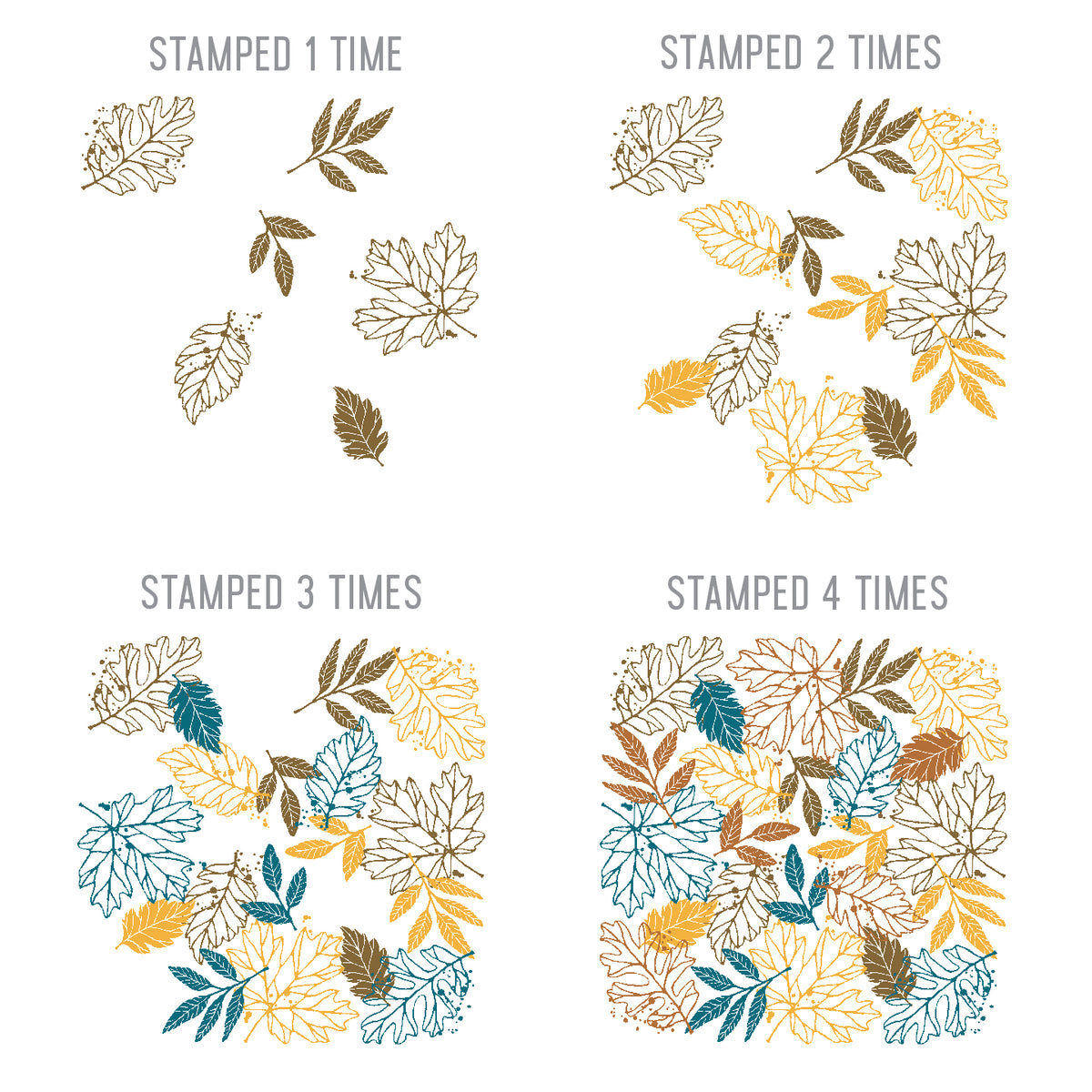 Thankful Leaves Turnabout™ Stamp Set