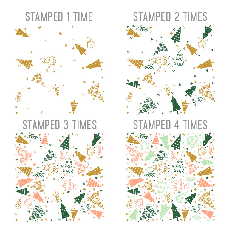 Juego de sellos Tiny Trees Turnabout™