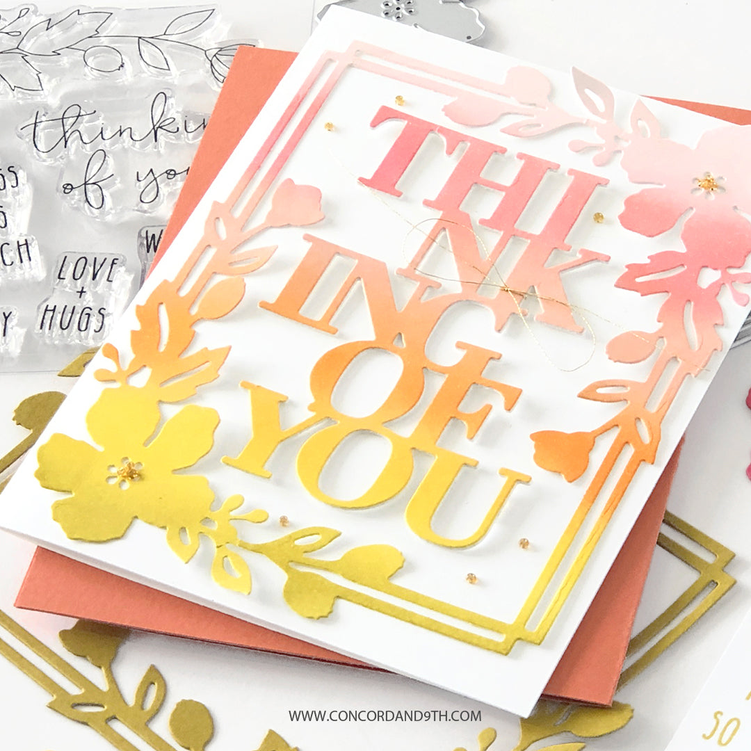 Troqueles de combinación perfecta pensando en ti