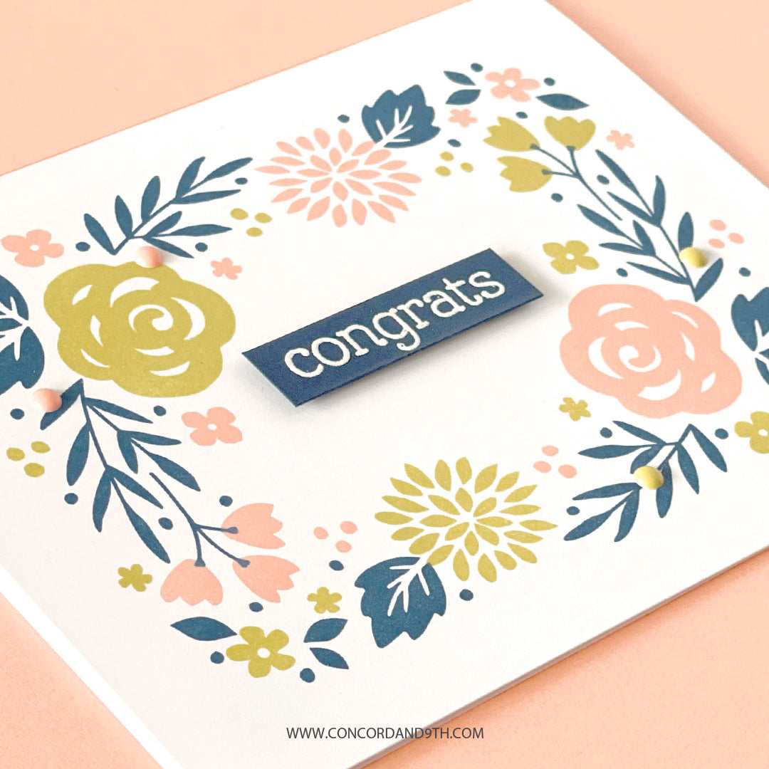 Triple-Step Floral Frame Bundle