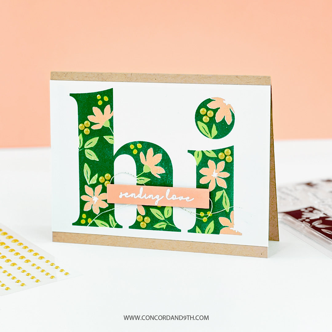 Triple-Step Hi Stamp Set