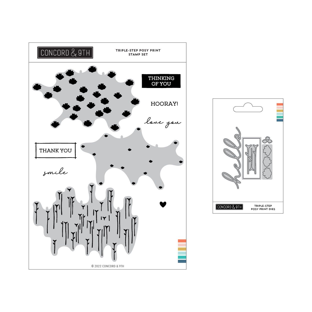 Triple-Step Posy Print Bundle