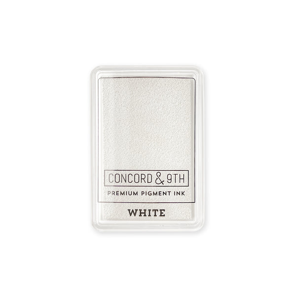 Ink Pad: White - Concord & 9th