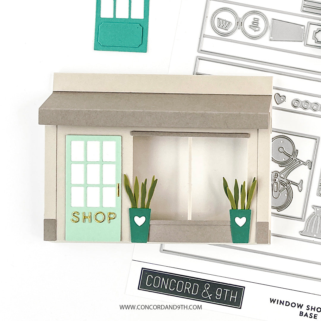 Troqueles de base emergentes de Window Shoppe