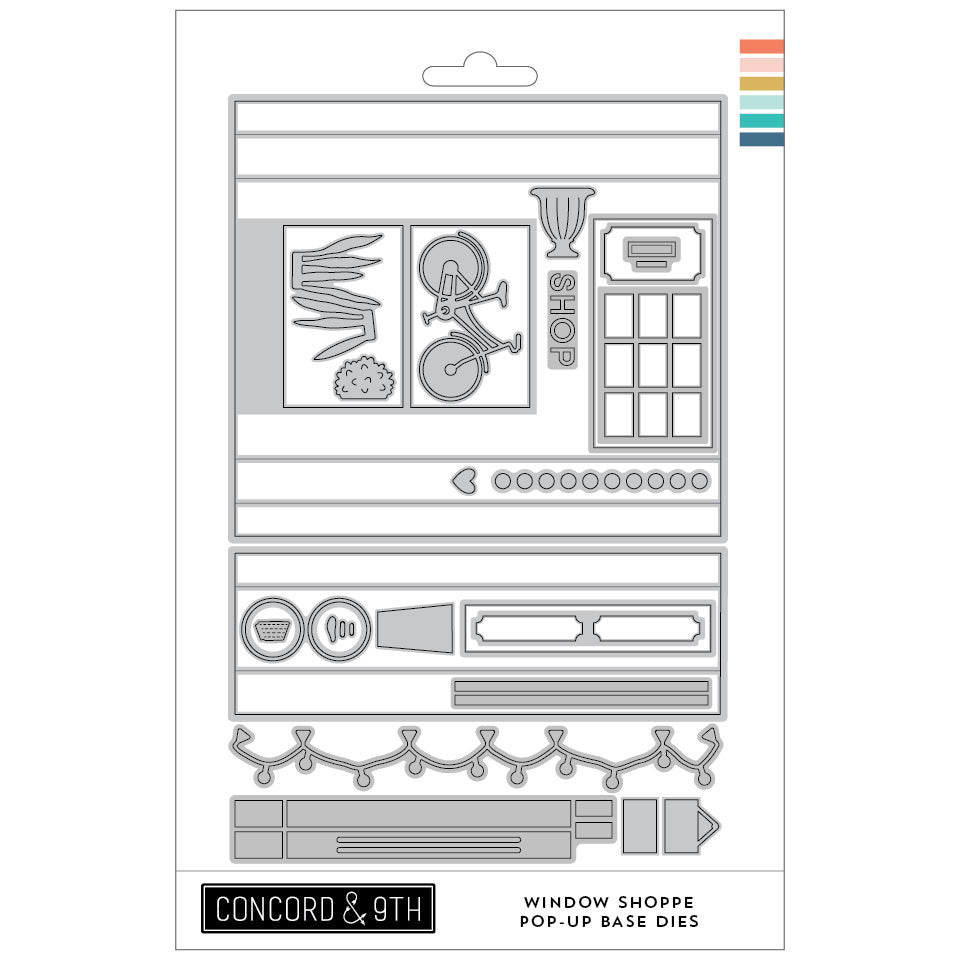 Troqueles de base emergentes de Window Shoppe