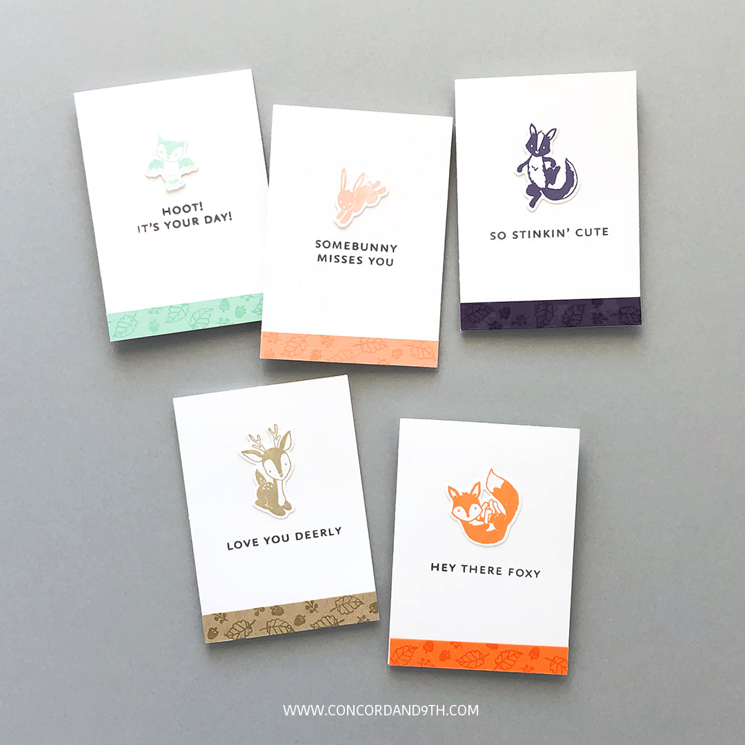 Woodland Turnabout™ Stamp Set