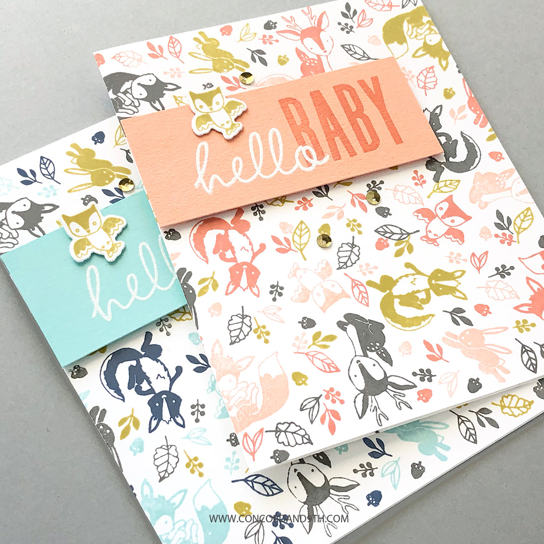 Woodland Turnabout™ Stamp Set