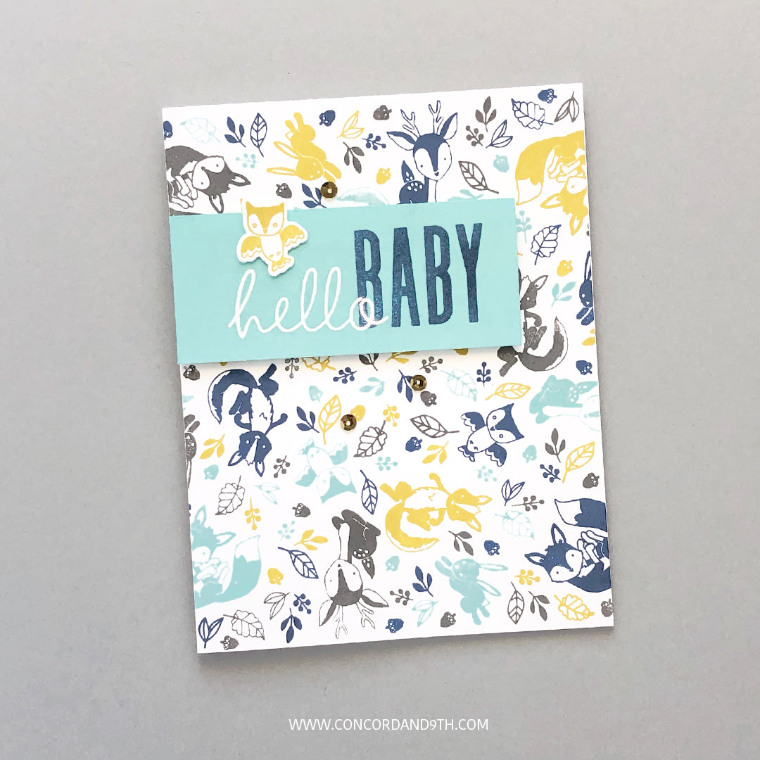 Woodland Turnabout™ Stamp Set