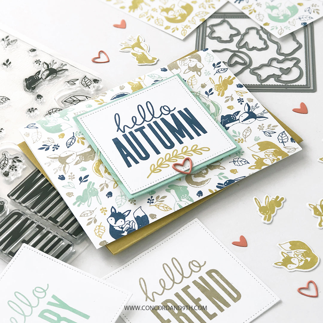 Woodland Turnabout™ Stamp Set