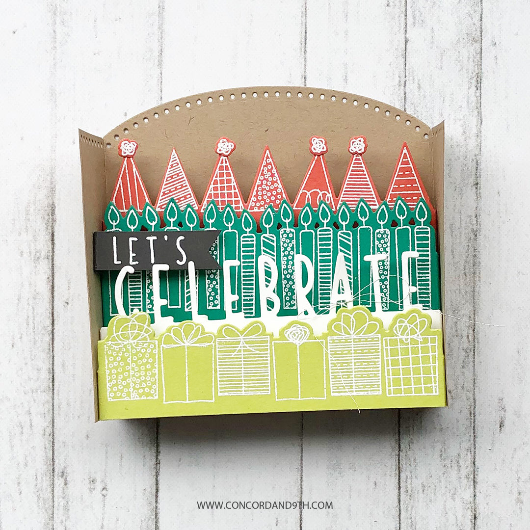 Troqueles de Birthday Stacks