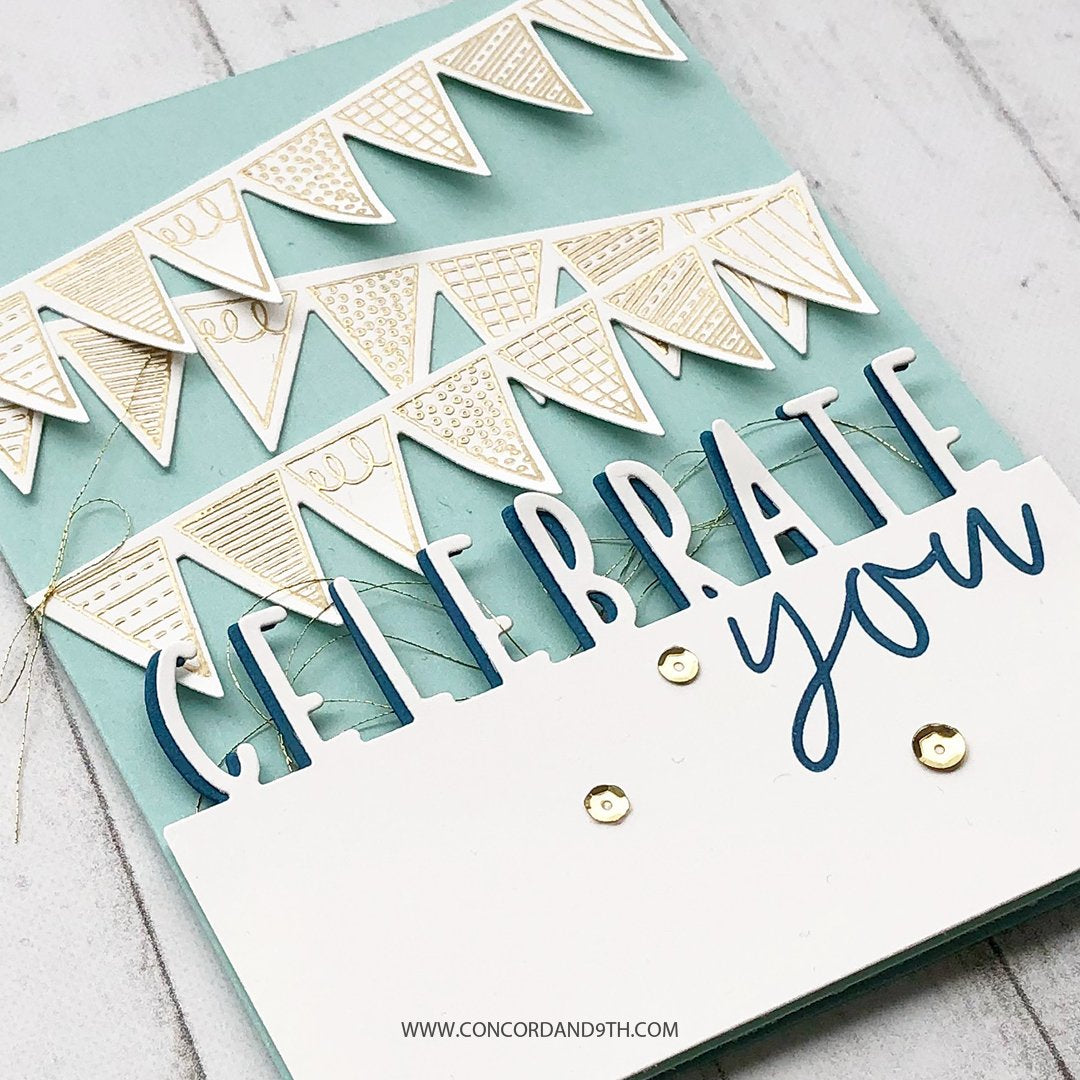 Juego de sellos Birthday Stacks