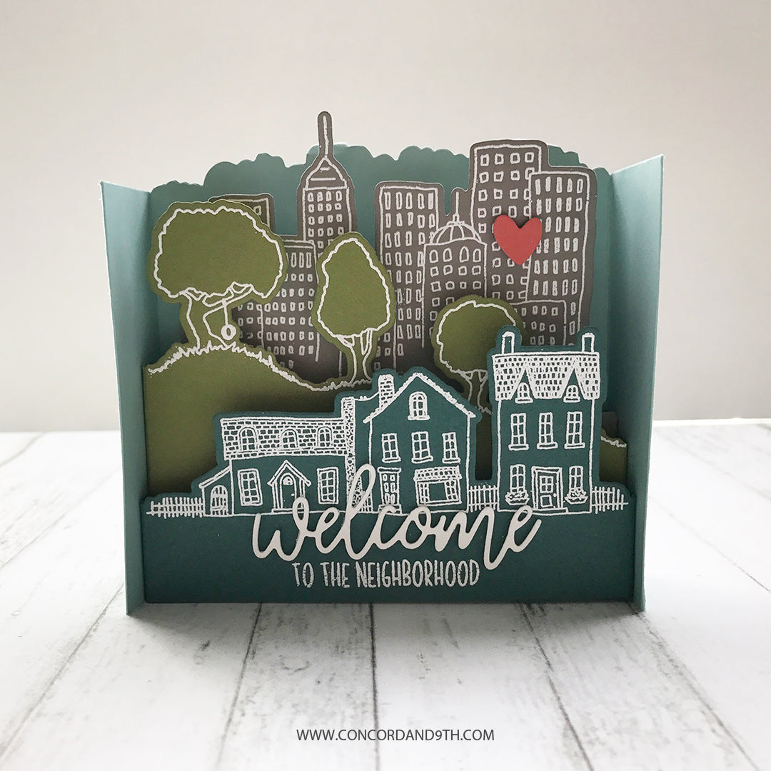 City Stacks Stamp Set