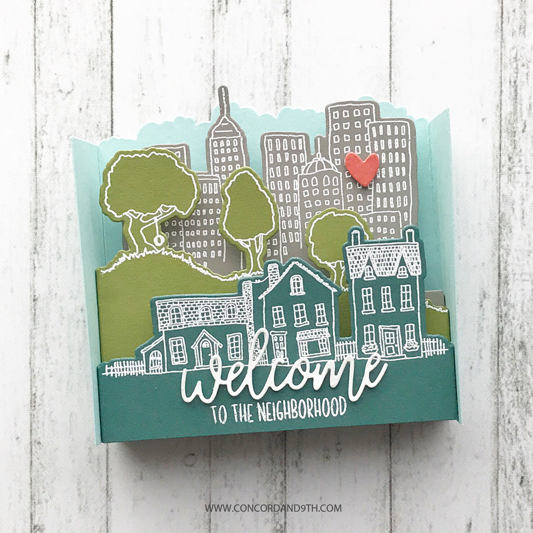 City Stacks Stamp Set