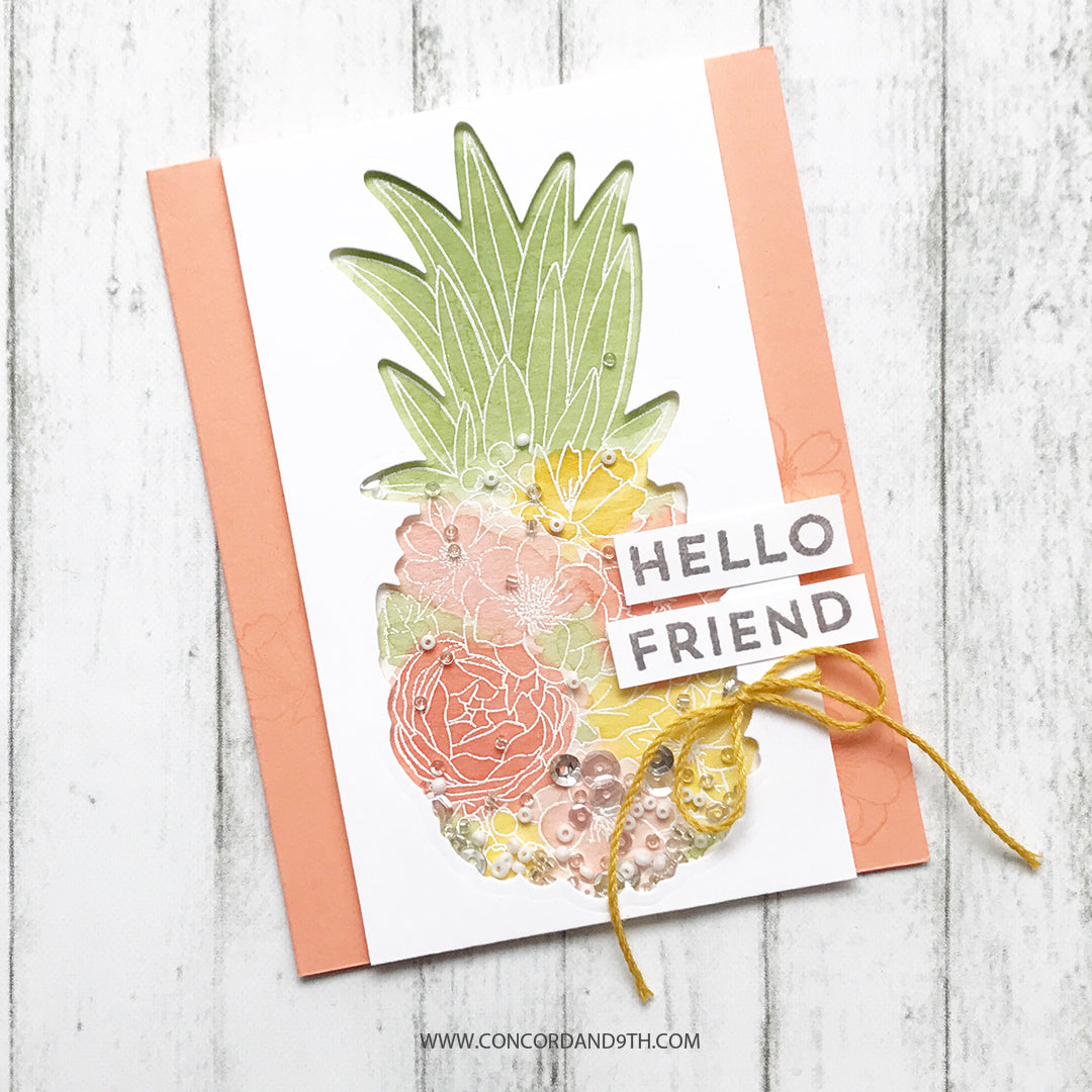 ÚLTIMA OPORTUNIDAD: Troqueles Pineapple Perfection