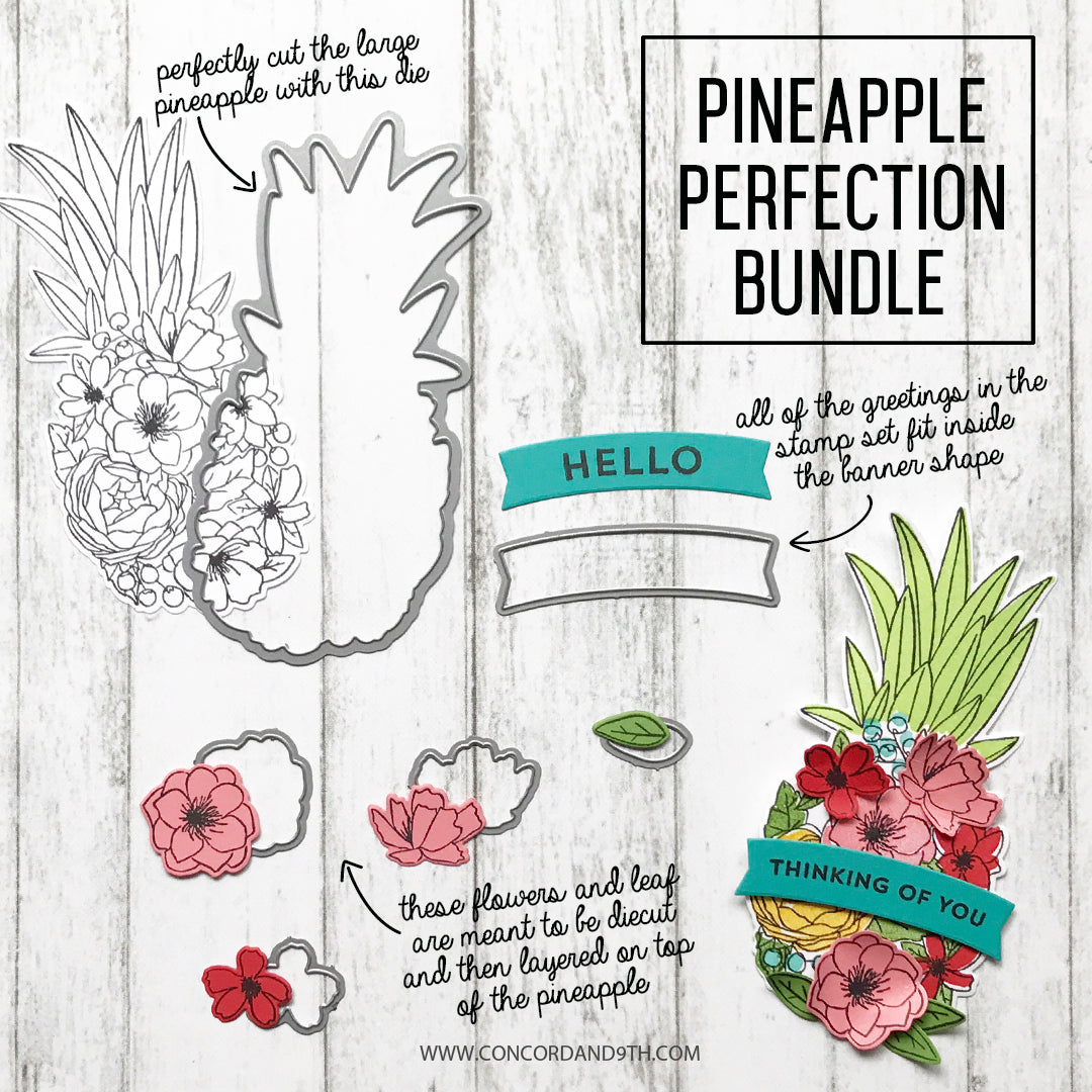 ÚLTIMA OPORTUNIDAD: Troqueles Pineapple Perfection