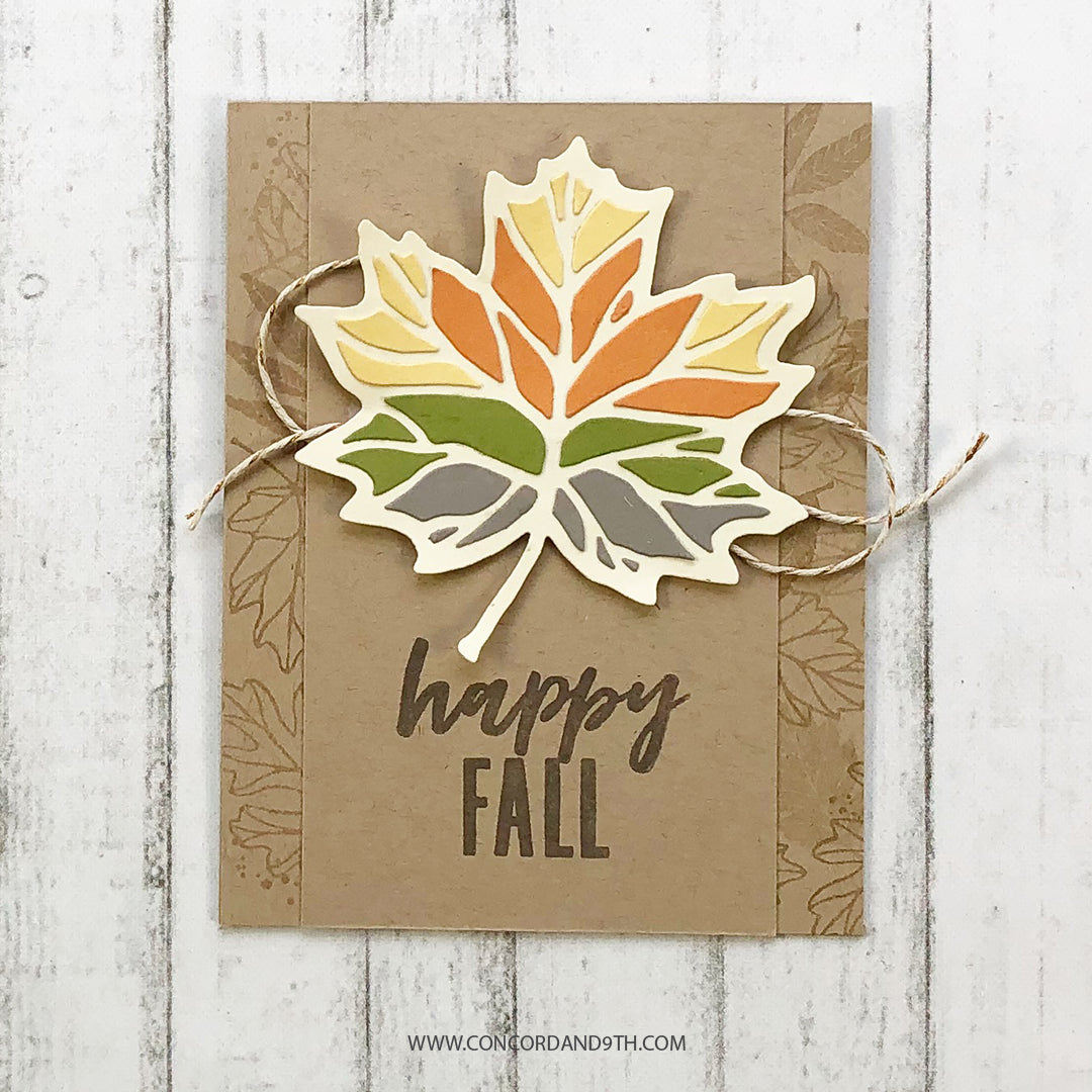 Thankful Leaves Turnabout™ Stamp Set