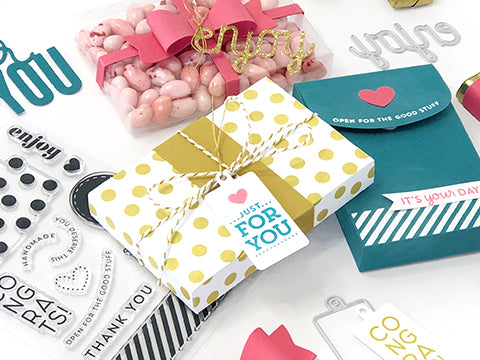 FEATURE FRIDAY: COLOR ME HAPPY | MINI GIFT BOX