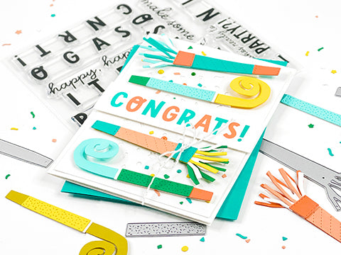 FEATURE FRIDAY: MAKE SOME NOISE | RAINBOW CARD FRONT